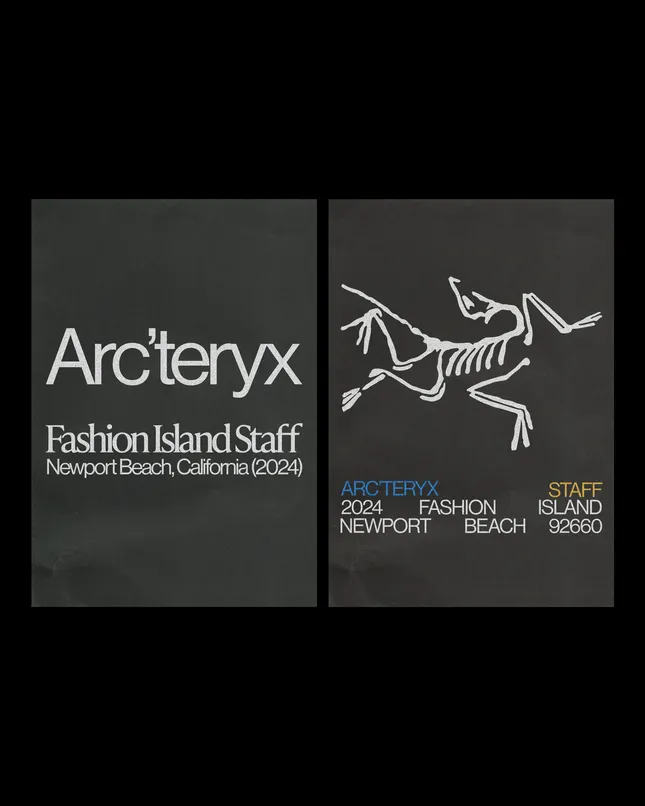 Arc’teryx (2024), Merchandise + Poster Design