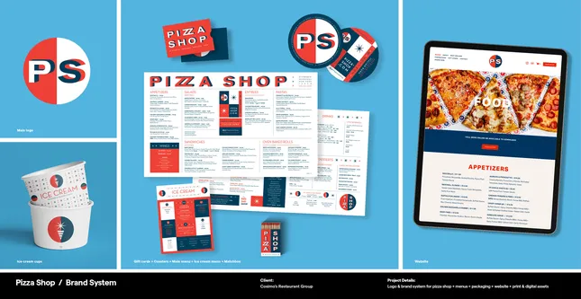 Pizza Shop / Brand System