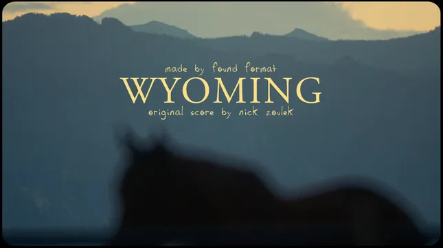 Wyoming // A Reverence