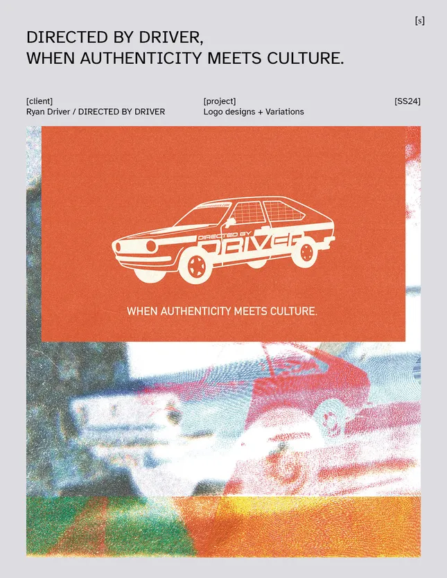 DIRECTED BY DRIVER [logo re-design]