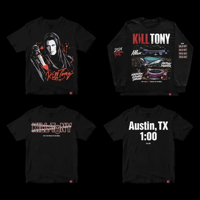 Kill Tony Merch