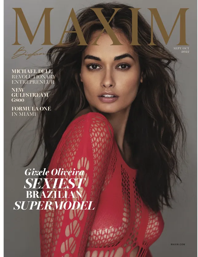 MAXIM Magazine Sept/Oct ‘22 Cover with Gizele Oliveira