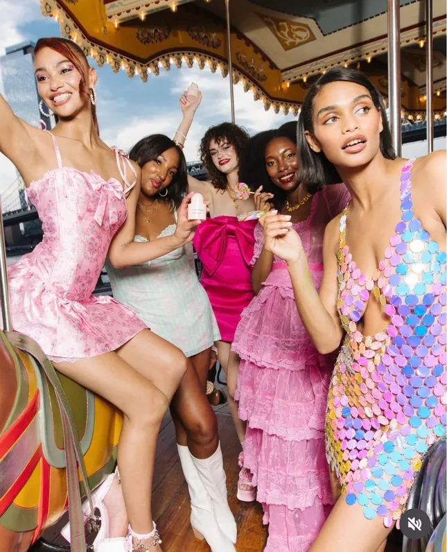 BROWN GIRL Jane Carousel fragrance campaign
