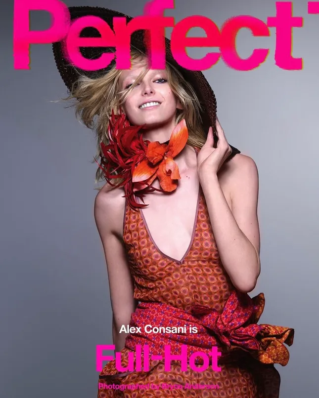 Alex Consani - FULL HOT PERFECT MAGAZINE COVER ISSUE 7