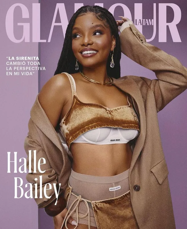 Glamour Magazine - Halle Bailey