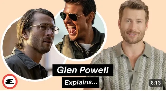 Glen Powell x Esquire