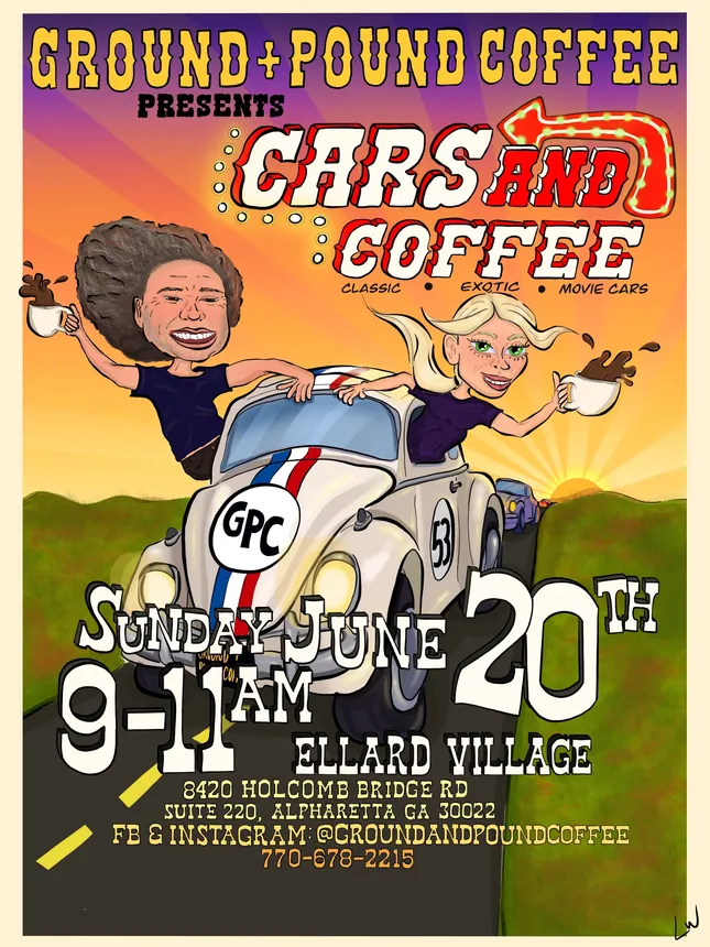 G&P Coffee Shop Event Poster