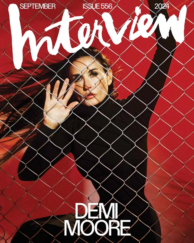 Demi Moore for Interview Magazine