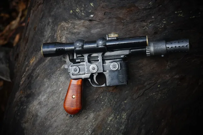 Han Solo’s DL-44 Heavy Blaster Prop