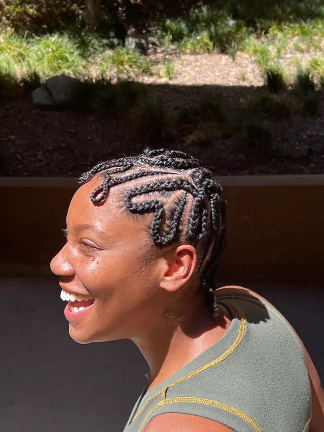 Creative Braid Style ✨