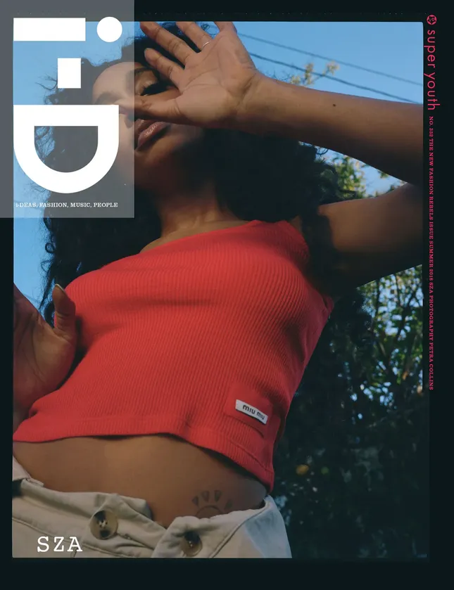 Behind the Scenes of SZA’s i-D Cover