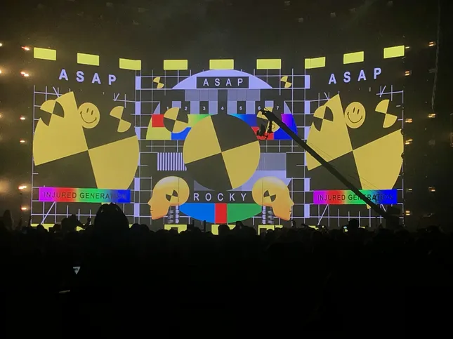ASAP ROCKY -TESTING STAGE VISUALS