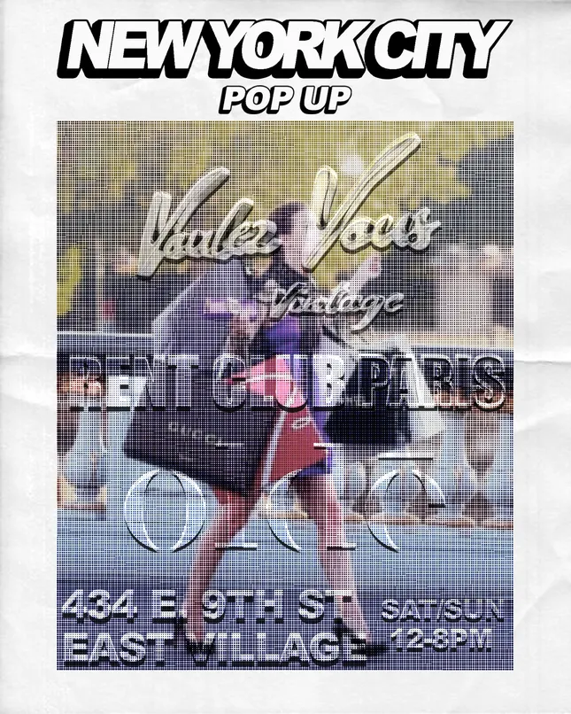 NYC Archive Fashion Pop Up Flyer