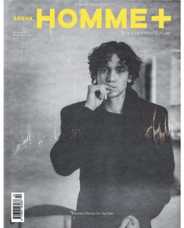 Dominic Fike for Arena HOMMÉ+