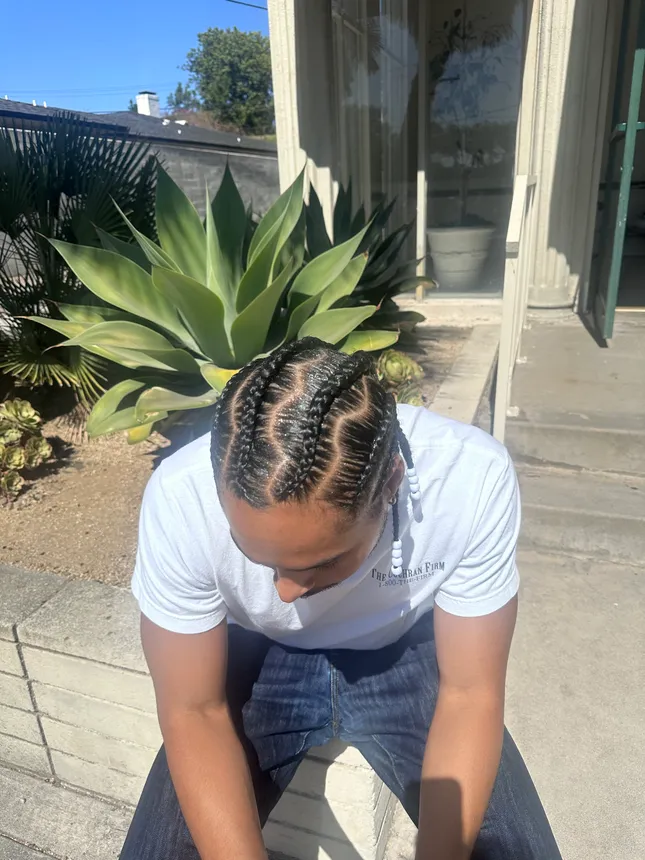 Creative cornrows ✨
