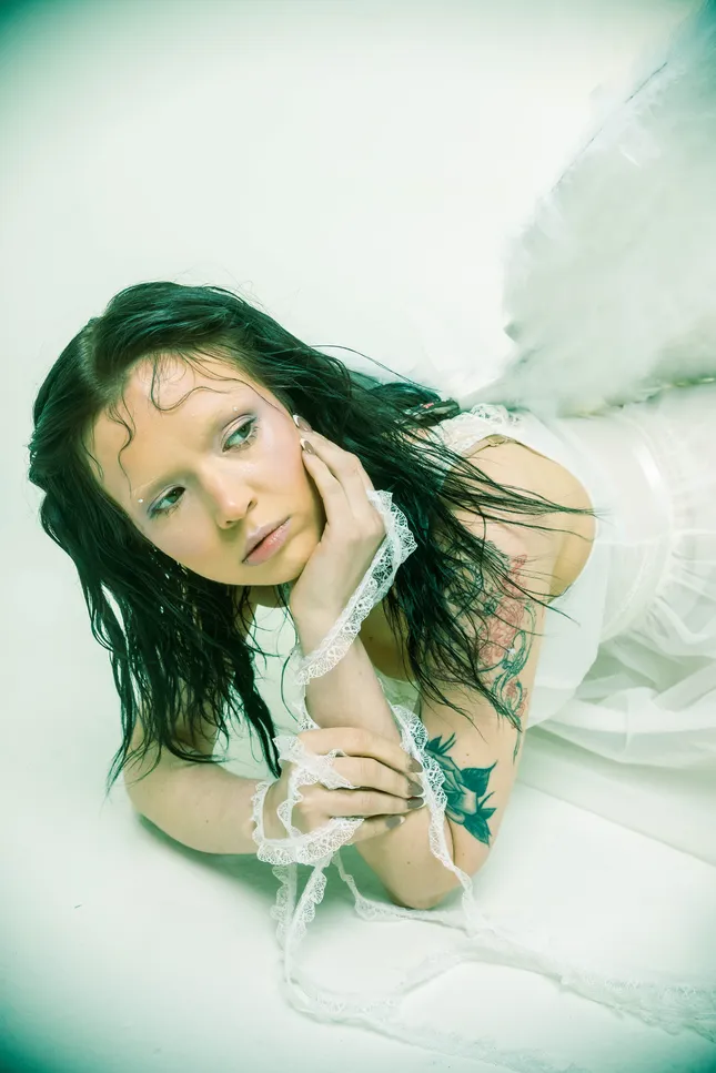 Fallen Angel shoot with Vega Harlan