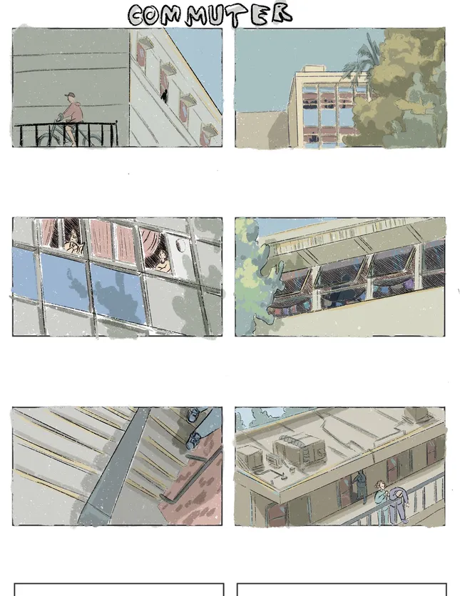 Storyboards (Various Narrative Projects)