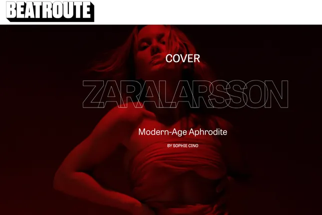 Zara Larsson Editorial