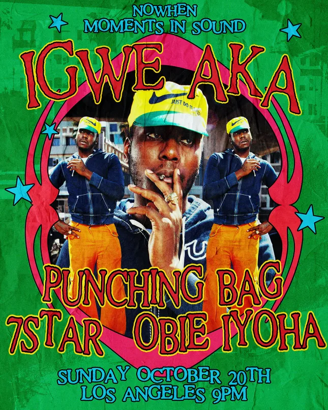 Igwe Aka + Friends event flyer