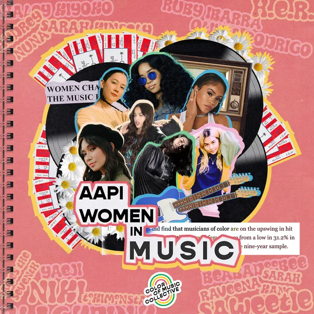 Social Media Graphics — Color of Music Collective