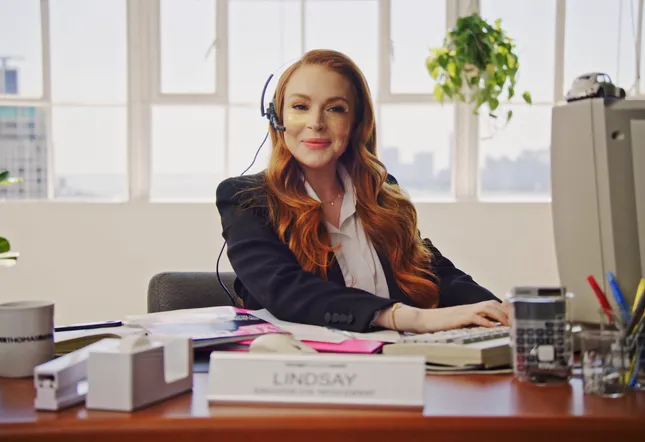 Lindsay Lohan for Peter Thomas Roth