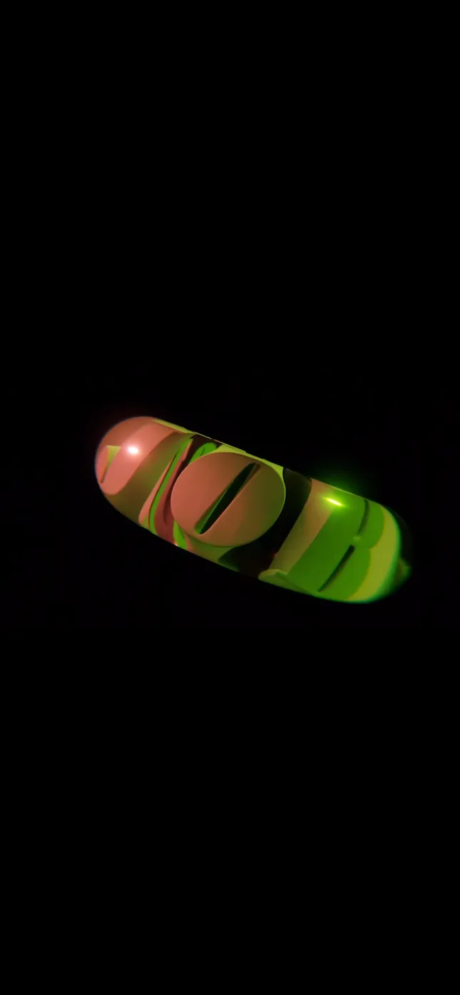 3D Logo Render : Spec