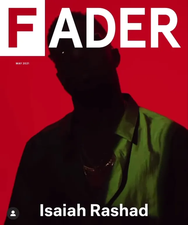 FADER MAGAZINE COVER