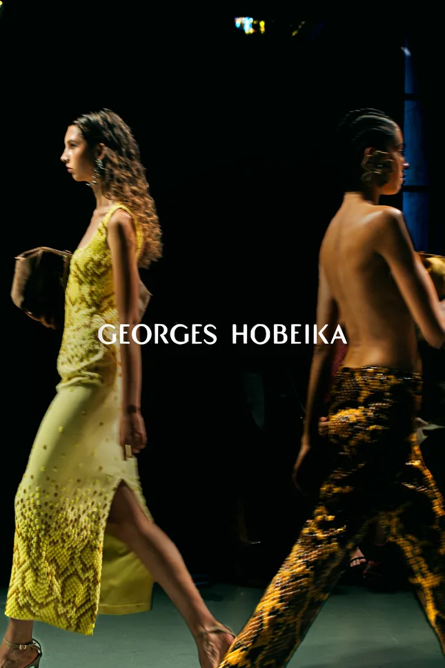 Georges Hobeika SS ’25 from Runway,  Paris Fashion Week