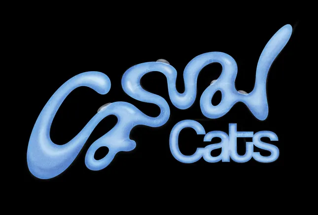 Casual Cats Title Card