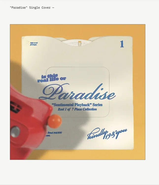 Paradise - 19&YOU single cover artwork