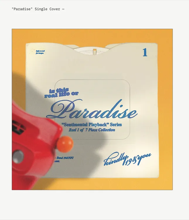 Paradise - 19&YOU single cover artwork