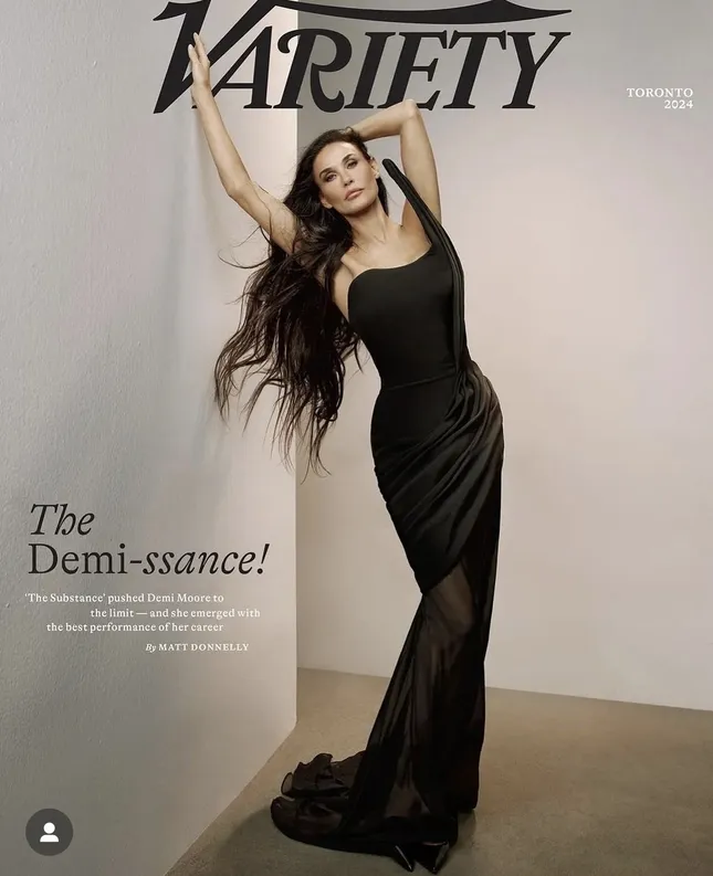 Demi Moore for Variety