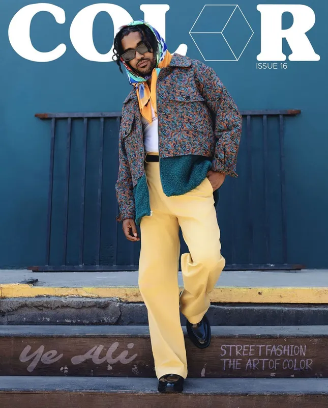 YE ALI COLORBLOC MAG COVER