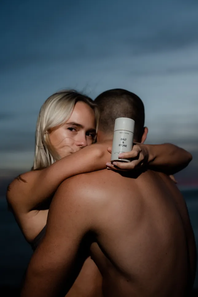 Sephora x Salt & Stone end cap and billboard shoot