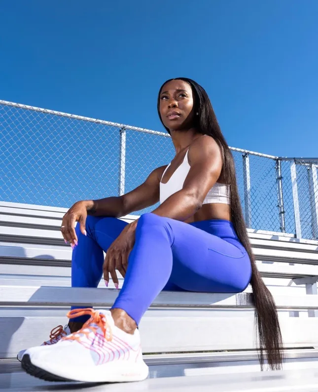 Branding shoot for Shelly Ann Fraser Pryce