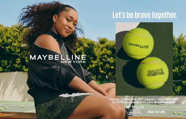 Maybelline x Naomi Osaka ‘Brave Together’ Campaign