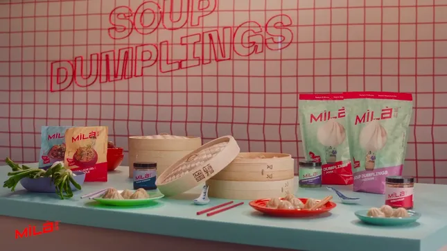 Simu Liu - MiLa Dumplings Campaign