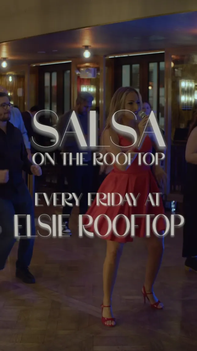 Social Media content for Elsie Rooftop NYC