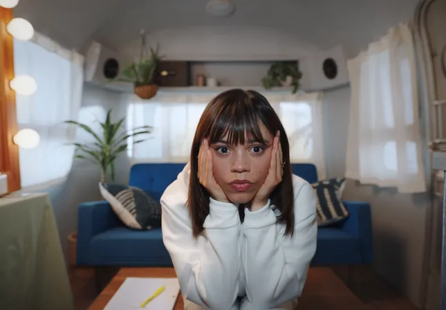 Adidas x Jenna Ortega Sustain Campain