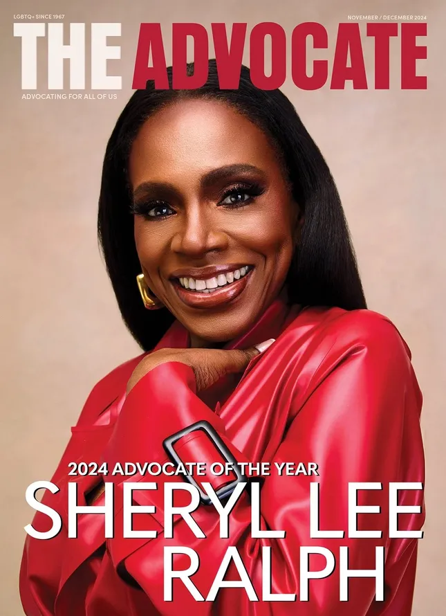 THE ADVOCATE MAG x SHERYL LEE RALPH