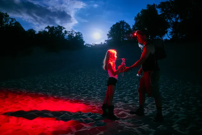 Oxygenation underneath a Supermoon (2022)