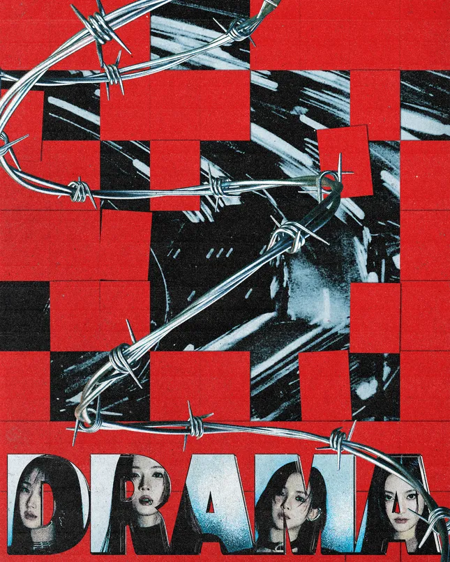 aespa — DRAMA posters