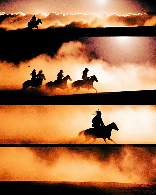 Visuals for RawDawg Run Club “midnight rodeo” campaign