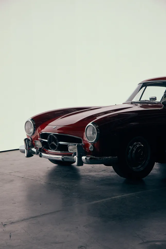 BTS photos of RM Sotheby’s Gullwing