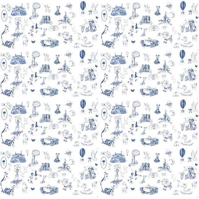 Toile Pattern Design