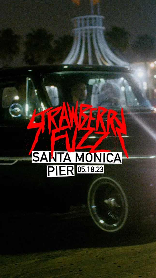 Strawberry Fuzz - Santa Monica Pier