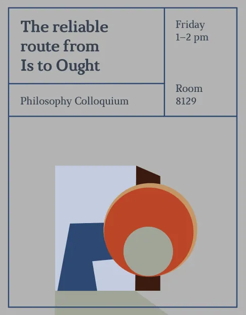 CUNY Graduate Center philosophy colloquium posters