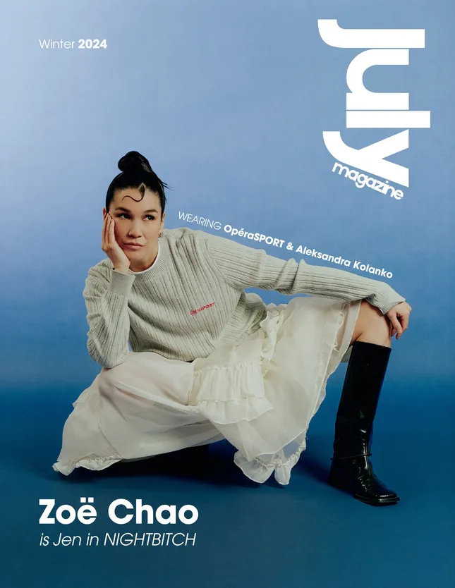 Zoë Chao for July Magazine Cover