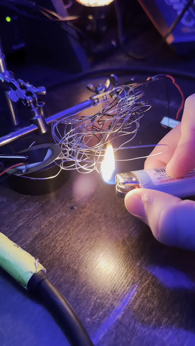 Burning Metal Sound Design