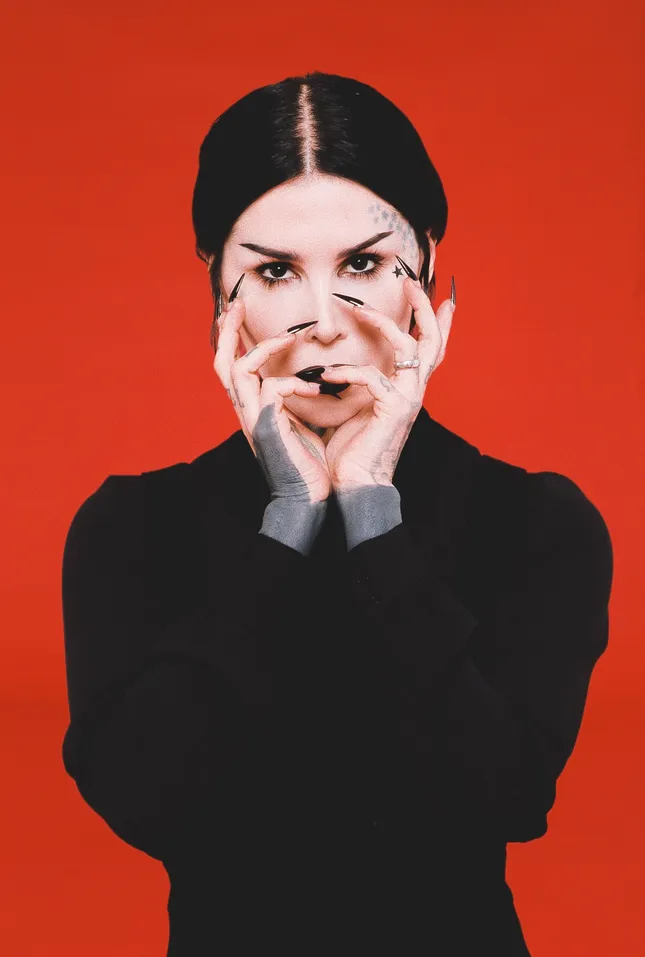 ALBUM COVER "MY SIDE OF THE MOUNTAIN" for KAT VON D
